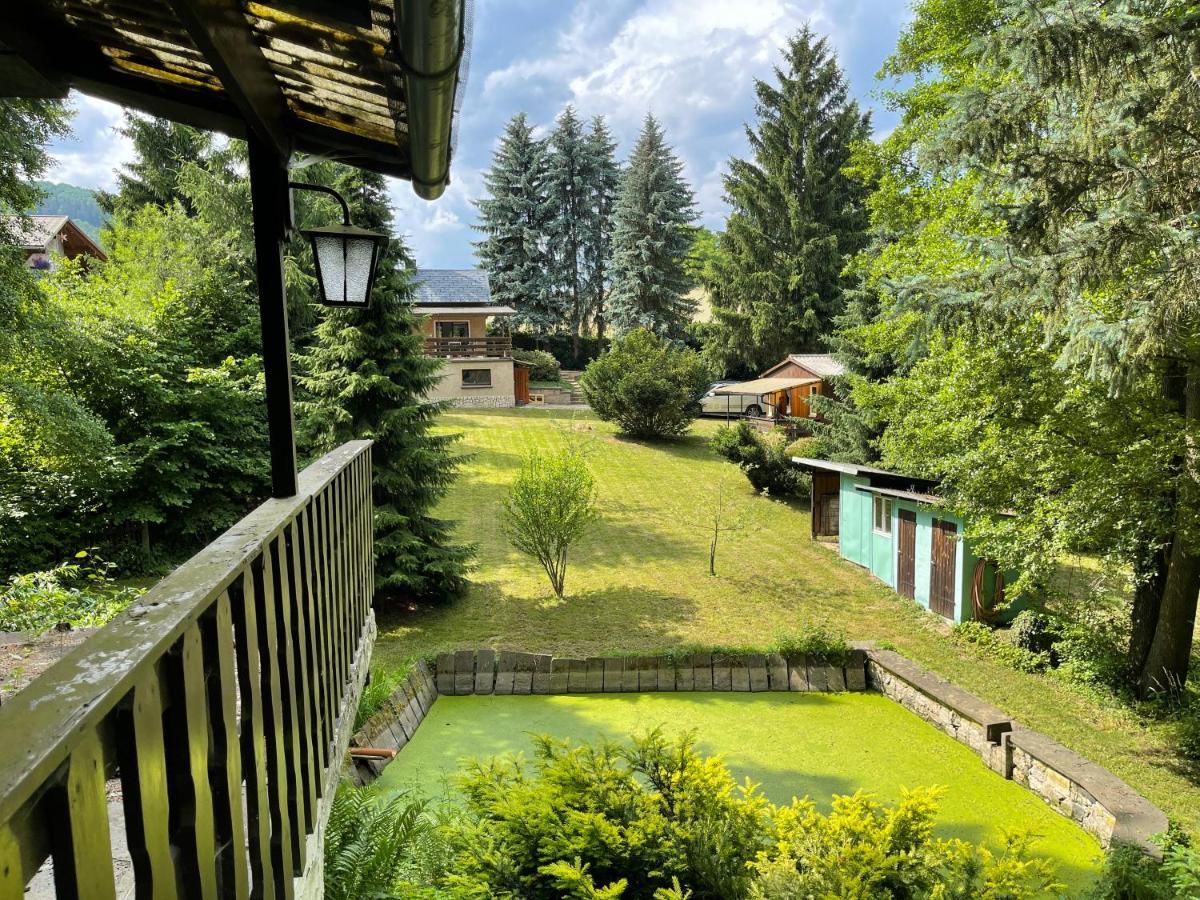 Villa Residenz Waldfrieden à Garnsdorf Extérieur photo