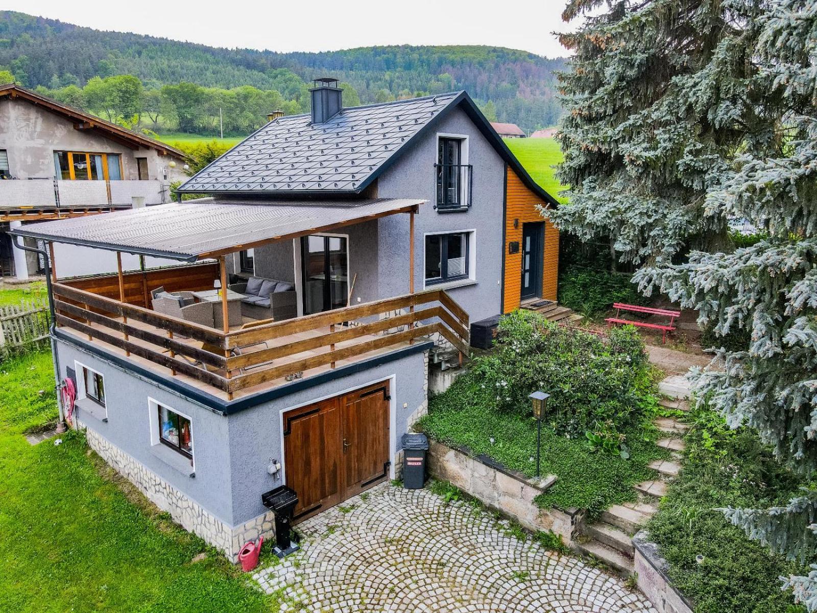 Villa Residenz Waldfrieden à Garnsdorf Extérieur photo